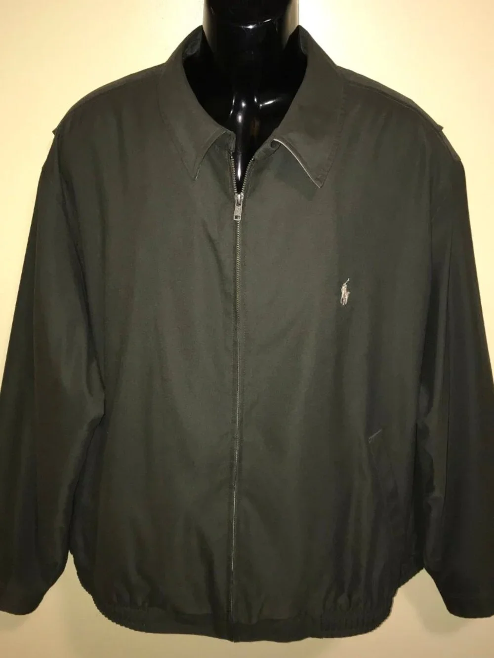 Men's Polo Ralph Lauren Harrington Bi Swing Jacket-Size 2XB BIG (Olive)